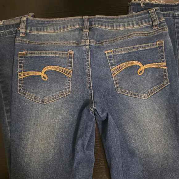 Justice Kids Blue Jeans - Picture 6 of 7